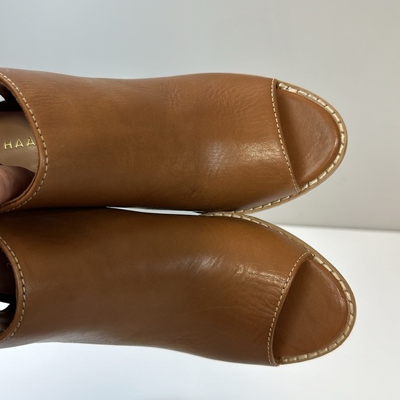 Cole Haan Wrey Open Toe Slingback Booties Size 7.5 - Picture 14 of 16